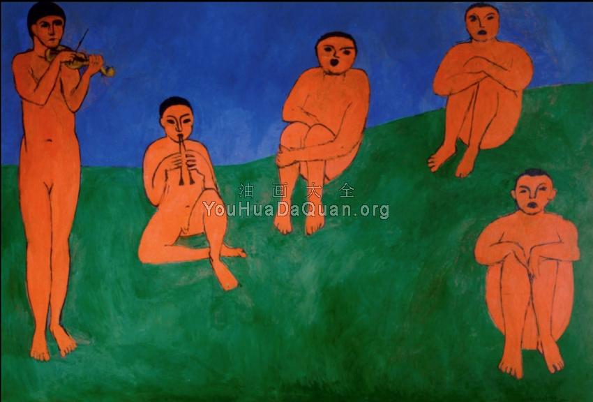 音乐 - 亨利·马蒂斯